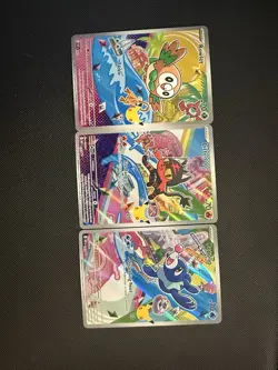 PokeMon Alola First Partners Set, Rowlet, Litten, Popplio - Image 1