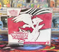 Pokemon TCG Scarlet & Violet White Flare Elite Trainer Box Sealed - Image 1