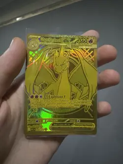 Mega Charizard Y EX 294/217 Gold Hyper Rare, Ascended Heroes, Pokemon TCG (NM) - Image 1