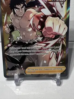 Bruno Sword & Shield Battle Styles 158/163 Holo Full Art Pokemon TCG (NM) - Image 5