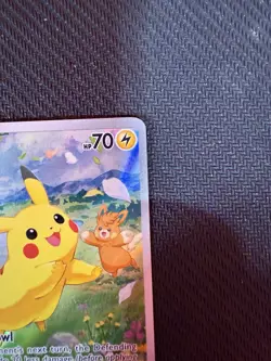 Pikachu SVP 088 Black Star Promo Scarlet & Violet Full Art Holo Pokemon TCG NM - Image 4