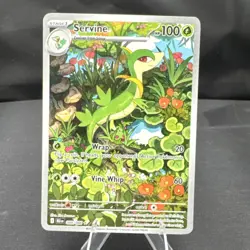 Pokemon tcg Black Bolt Servine 088/086 Illustration Rare English NM - Image 1