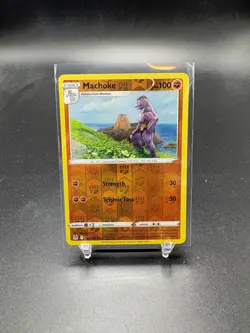 Machoke Pokemon TCG Lost Origin Uncommon Reverse Holo 087/196 - Image 1