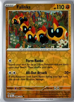 Falinks 88/142 Common Stellar Crown Pokemon Reverse Holo NM/M - Image 1