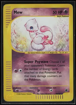 Pokemon TCG Mew (19) #019/165 Expedition Reverse Holo - Image 1