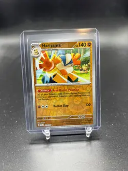 Hariyama Pokemon TCG Paldea Evolved Rare Reverse Holo 113/193 - Image 1