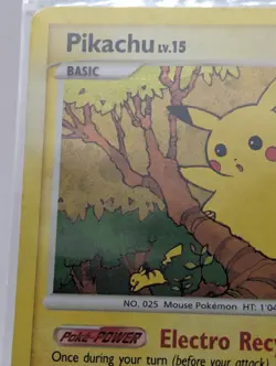 Pikachu Pokemon Diamond & Pearl Black Star Promo #DP16 2007 - Image 2