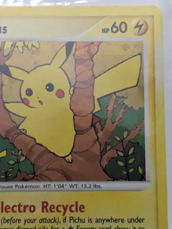 Pikachu Pokemon Diamond & Pearl Black Star Promo #DP16 2007 - Image 3