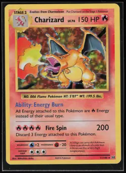 Pokemon TCG Charizard #11/108 XY Promos - Image 1