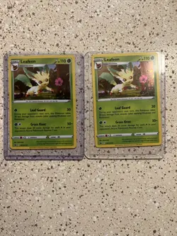 Leafeon - Holo Promo SWSH191 - NM - Brilliant Stars - Pokemon AND Eevee SWSH127 - Image 1