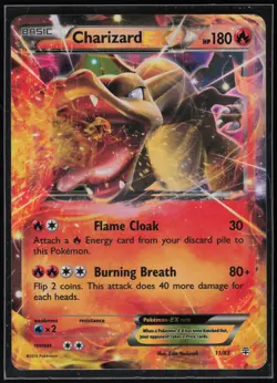 Pokemon TCG Charizard EX #11/83 Generations - Image 1