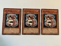 3X Des Koala - 5DS2-EN011 3 x3 Yugioh Yu Gi Oh! Playset 1st Edition - Image 1