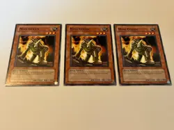 3X Mine Golem - TLM-EN018 3 x3 Yugioh Yu Gi Oh! Playset - Image 1