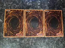 3X Mystical Space Typhoon SD5-EN020 - Yugioh Yu Gi Oh! 3 Playset 1st Edition - Image 2