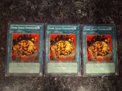 3X Dark Snake Syndrome PGD-087 - Yugioh Yu Gi Oh! Playset - Image 1