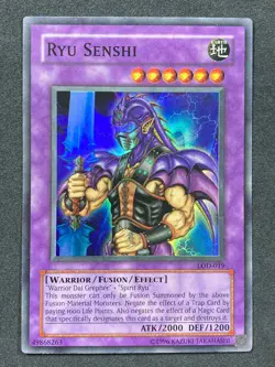 Ryu Senshi LOD-019 Legacy of Darkness Unlimited Super Rare LP - Image 1
