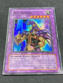 Ryu Senshi LOD-019 Legacy of Darkness Unlimited Super Rare LP - Image 2