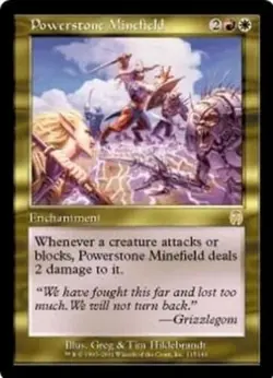 "Powerstone Minefield" - Magic The Gathering Card - Apocalypse - Image 1