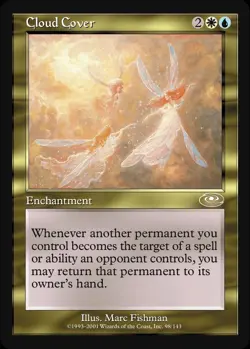 "Cloud Cover" - Magic The Gathering Card - Planeshift - Image 1
