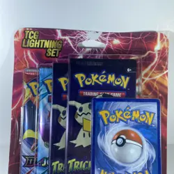 Pokemon TCG Lightning Set 4 Packs + 1 Bonus Card! Brand New/Sealed! ⚡ - Image 3