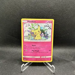 Mimikyu - SM163 - Pokemon Sun & Moon Black Star Promo Holo Rare Card NM - Image 1