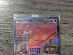 Mew ex 053 Sv: Scarlet & Violet Promo Card Holo(SEALED) - Image 2