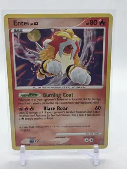 POKEMON ENTEI LV. 43 (4/132) [SECRET WONDERS] HOLO CARD 🔥 - Image 1