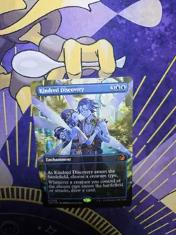 Kindred Discovery - Borderless Anime - Near Mint - Mtg - English - Image 5