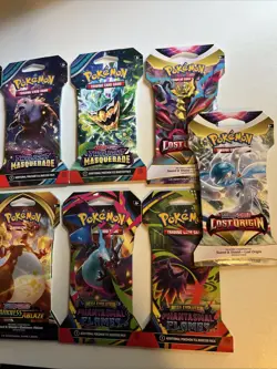 11 Pokemon Card Booster Packs TCG Sealed Packs - Image 3