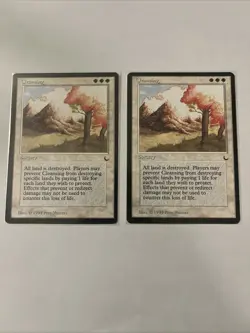 MTG Cleansing NM- the Dark Magic the Gathering Card - Image 1
