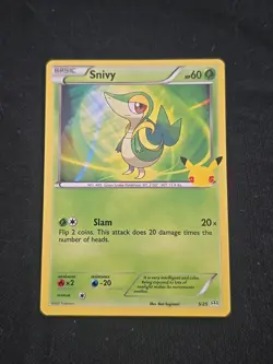 Snivy 005/025 McDonald's 25th Anniversary Regular Pokemon TCG Near Mint - Image 1