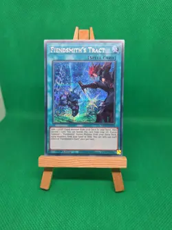 MP25-EN093 Fiendsmith's Tract Prismatic Secret Rare 1st Edition YuGiOh Card - Image 4