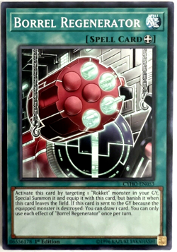 YuGiOh! - Borrel Regenerator - CYHO-EN053 - 1st Edition - Common - Image 1