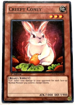 YuGiOh! - Creepy Coney - PHSW-EN036 - 1st Edition - Common - Image 1