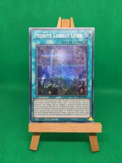 MP25-EN114 Primite Lordly Lode Prismatic Secret Rare 1st Edition YuGiOh Card - Image 3