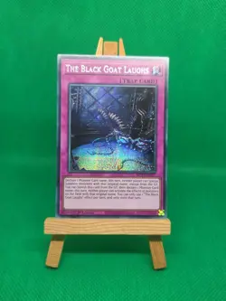 MP25-EN057 The Black Goat Laughs Prismatic Secret Rare 1st Edition YuGiOh Card - Image 3