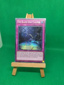 MP25-EN057 The Black Goat Laughs Prismatic Secret Rare 1st Edition YuGiOh Card - Image 5