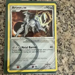 Pokemon Arceus Lv. 100 AR9 Platinum Holo Rare Pokemon Card TCG | NM - Image 1