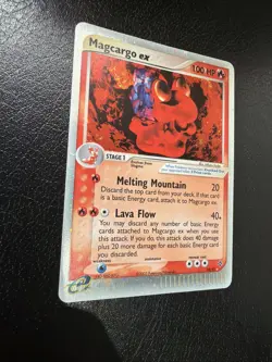 Magcargo ex 95/97 Dragon Holo Ultra Rare Pokemon TCG With Swirl🌀 HP/DMG - Image 5