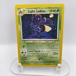 Light Ledian 24/105 Neo Destiny NM Rare WOTC Pokemon TCG Vintage Single - Image 1