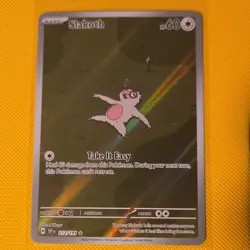 Pokemon Slakoth 212/191 Sv08 Surging Sparks Illustration Rare Holo English - Image 1