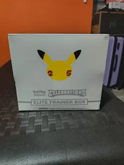 Pokemon TCG: 25th Anniversary Celebrations Elite Trainer Box (ETB) 2021 SEALED e - Image 1