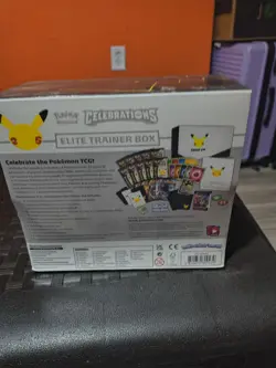 Pokemon TCG: 25th Anniversary Celebrations Elite Trainer Box (ETB) 2021 SEALED e - Image 2