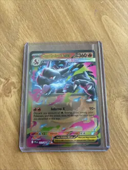 Mega Charizard X EX 013/094 Phantasmal Flames Holo Double Rare 360HP Pokemon TCG - Image 1
