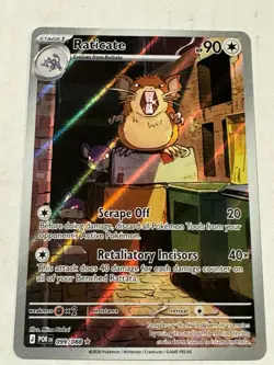 Raticate 099/088 Pokemon Mega Evolution: Perfect Order Holo Illustration Rare NM - Image 2