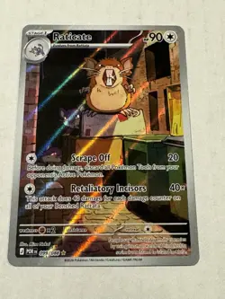 Raticate 099/088 Pokemon Mega Evolution: Perfect Order Holo Illustration Rare NM - Image 3