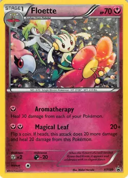 Floette XY139 Holo Promo XY Promo Pokemon Lightly Played - Image 1