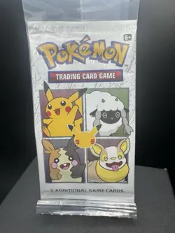 Pokemon TCG 25th Anniversary Celebrations General Mills Promo 3 Card Pack Sealed - Image 1