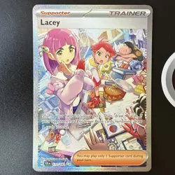 2024 Pokemon Lacey 172/142 STELLAR CROWN Special Illustration Rare SIR NM ✨ - Image 1