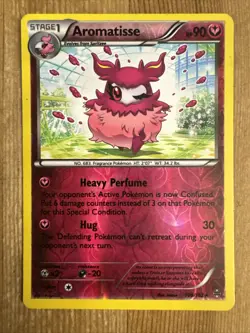 Aromatisse - 106/162 - Rare - Reverse Holo MP, English Pokemon BREAKThrough - Image 1